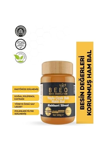 Bee&apos;o Hakkari Yöresi (Ham Bal), 500 gr fiyatları