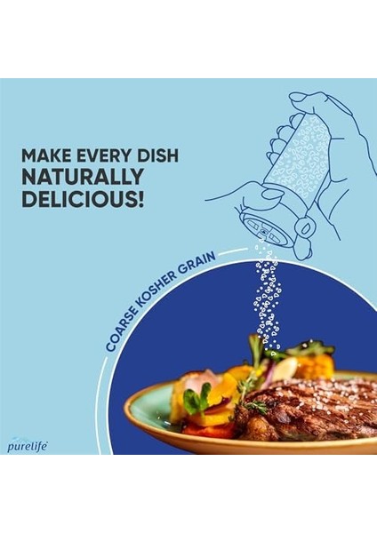 Purelife Aegean Granül Deniz Tuzu 500G fiyatları