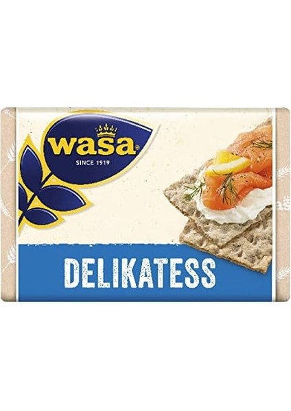 Wasa Ince Gevrek Ekmek (Crispbread Delikatess) 270 G. fiyatları