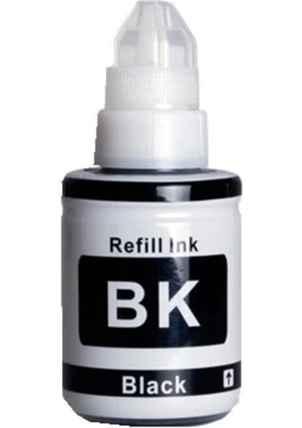 Uyumlu GI-490BK,GI-590BK Siyah Mürekkep 135ML./SISE