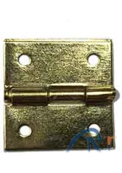 Tavla Menteşesi No:2 - 15x15mm, Sarı, 100 Adet