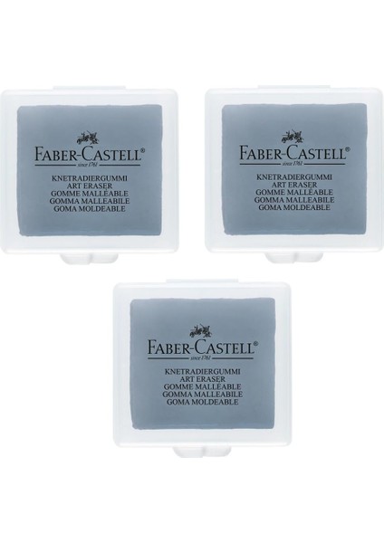 Art Eraser Castell Sanatçılar Için, Gri