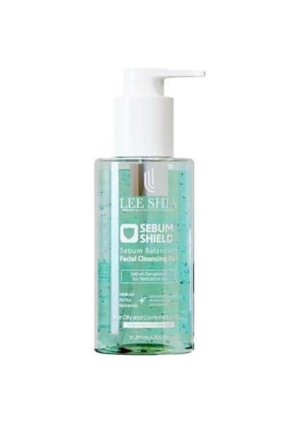 Lee Shia Sebum Shield - Yüz Temizleme Jeli - Yağlı ve Karma Ciltler Için 200 ml fiyatları