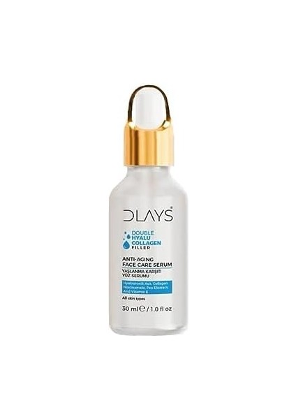 C72RO Dlays Double Hyalu Collagen Filler Yaşlanma Karşıtı Yüz Serumu 30ML fiyatları