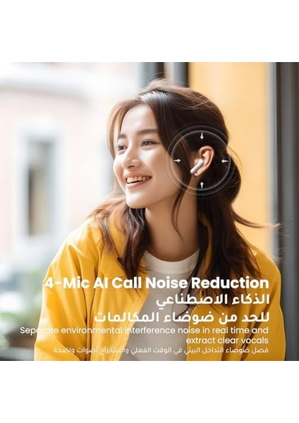 Ugreen Hitune H5 Kablosuz Kulak Içi Kulaklık, Beyaz modelleri