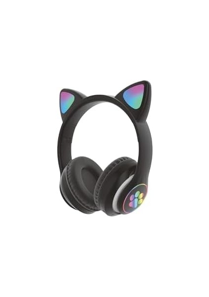 5.0 Kedi Kulak Üstü Bluetooth Kulaklık Siyah fiyatları
