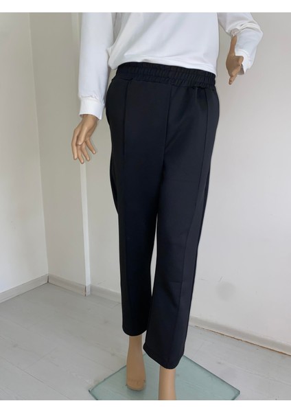 Skuba Kumaş Çımalı Pantolon