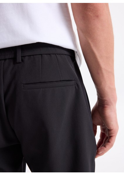 Gmg Fırenze Normal Bel Normal Paça Jogger Siyah Erkek Pantolon GU25MFW01011 indirimleri