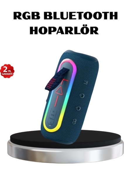 Bfs Mini Mavi Bluetooth Hoparlör Şık Görünüm ve Taşınabilir Güçlü Ses