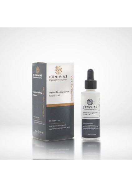 Bonivias Instant Firming Yaşlanma ve Sarkma Karşıtı Sıkılaştırıcı Yüz ve Boyun Serumu