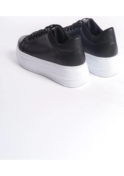 Bıana Bağcıklı Ortopedik Taban Kadın Sneaker Spor Ayakkabı Cbt - Siyah indirimleri