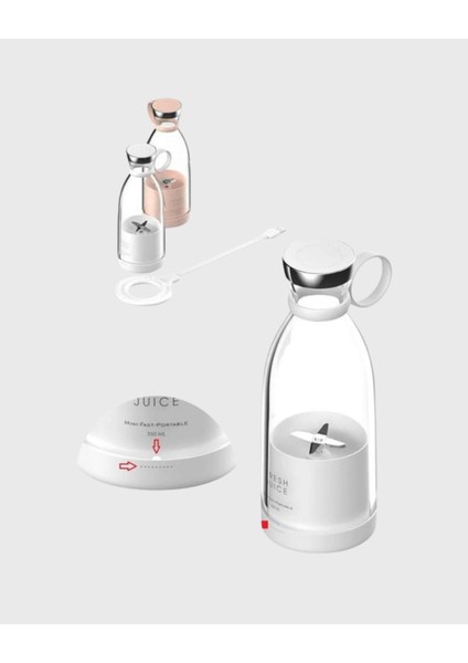 Drnds Kablosuz Taşınabilir Mini Blender – USB Şarjlı, 1200MAH modelleri