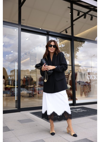 Etek Ucu Dantelli Saten Etek fiyatları