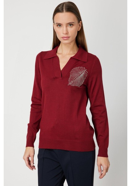 65334 Onteks Kazak Omzu Yaprak Zincirli