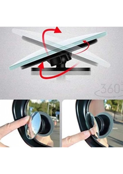 Çerçevesiz Ayarlanabilir Kör Nokta Aynası 2 li (4887) modelleri