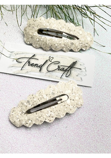 Glitter Payet Parlak Çıtçıtlı 2’li Toka fiyatları