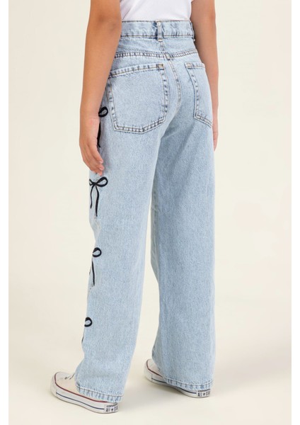 Kız Fiyonklu Pantolon 25KDMB0508