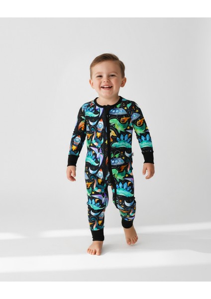 1.0 Tog Spacedinos Bebek/çocuk Uyku Tulumu