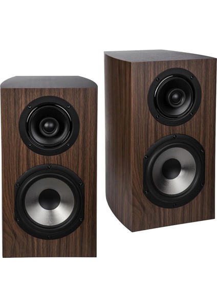 Antigua MC170 Raf Tipi Pasif Hoparlör Çift Dark Oak modelleri