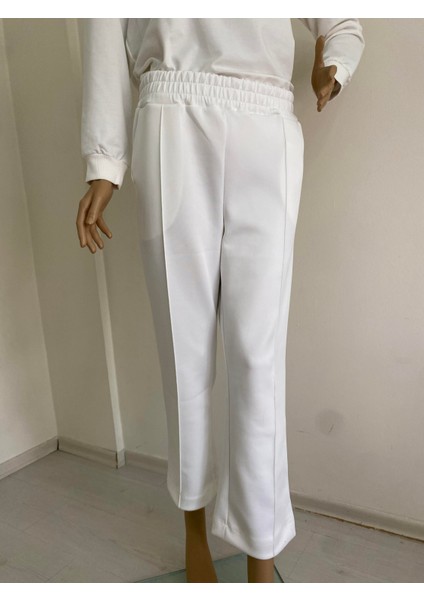 Skuba Kumaş Çımalı Pantolon