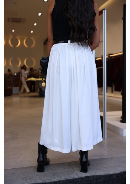 Geniş Kalıp Saten Pantolon fırsatları