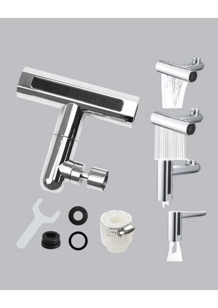 Bfs 360° Dönebilen Musluk Başlığı 4 Fonksiyonlu Su Tasarruflu ve Dayanıklı fiyatları