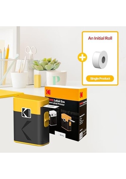 Etkiketleme Makinesi Era Beyaz + 12 Rulo modelleri