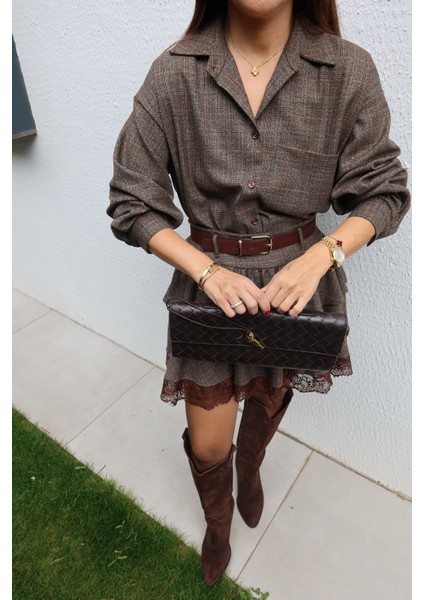 Tek Cepli Pötikareli Gömlek fiyatları