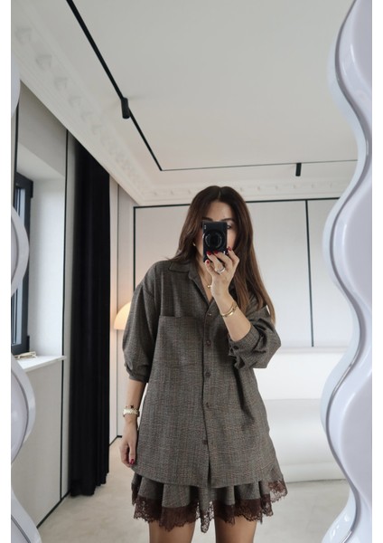 Tek Cepli Pötikareli Gömlek fırsatları