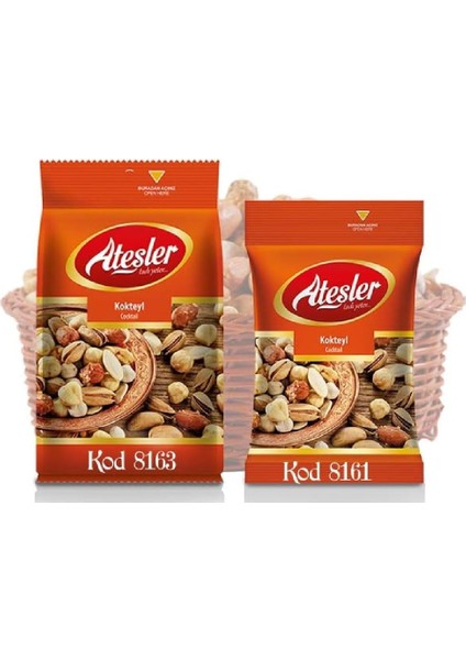 Ateşler Kuruyemiş Mega Kokteyl Doypack 250 gr