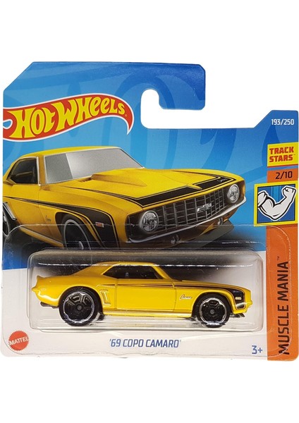 - ´69 Copo - Muscle Mania 2/10 - HCX82 - Short Card - Track Stars - Sarı - 2022