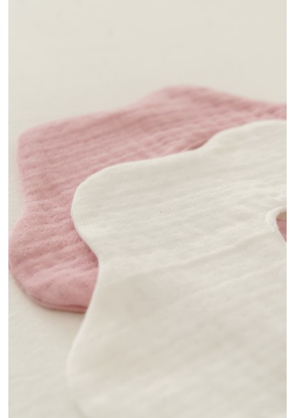 2'li Organik Pamuk 8 Katlı Multi Müslin Çiçek Model Kız Bebek Salya ve Mama Önlüğü, Fular fiyatları