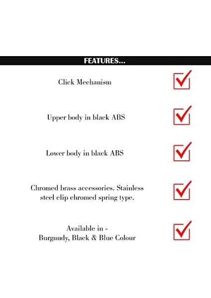 52 Tükenmez Siyah modelleri