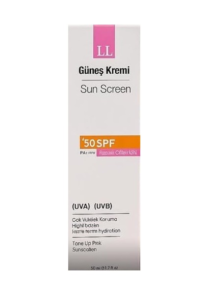 Güneş Kremi Hassas Ciltler Için +50 Spf Pa +++ Yüksek Koruma