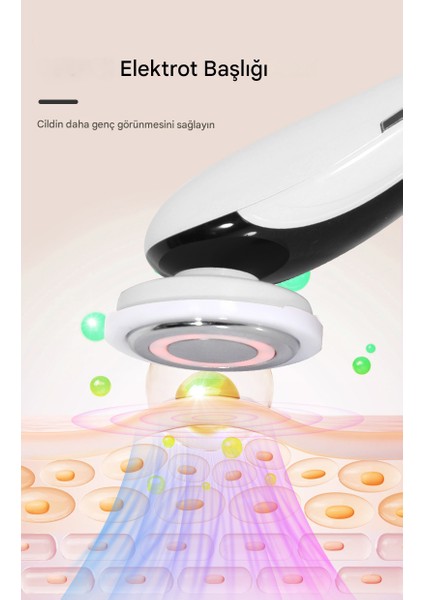 7 Program Boyun ve Yüz Germe Sarkma Kırışıklık Ems Güzellik ve Yüz Germe Masaj Cihazı indirimleri