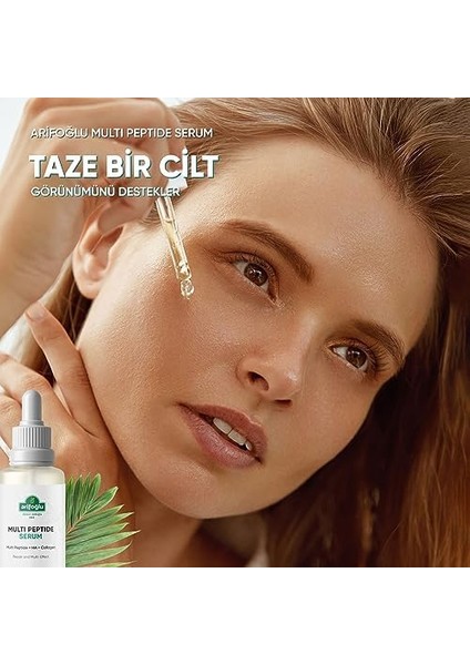 Arifoğlu Yaşlanma Karşıtı, Cilt Yenileyici, Onarıcı Multi Peptide Serum 30 ml
