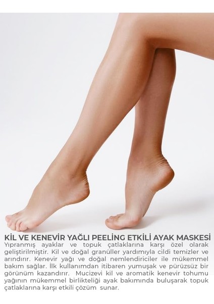 Dermokil Kil & Kenevir Yağli Ayak Maskesi (35 Ml)