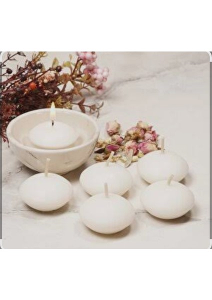 24'lü Eko Yüzen Mum