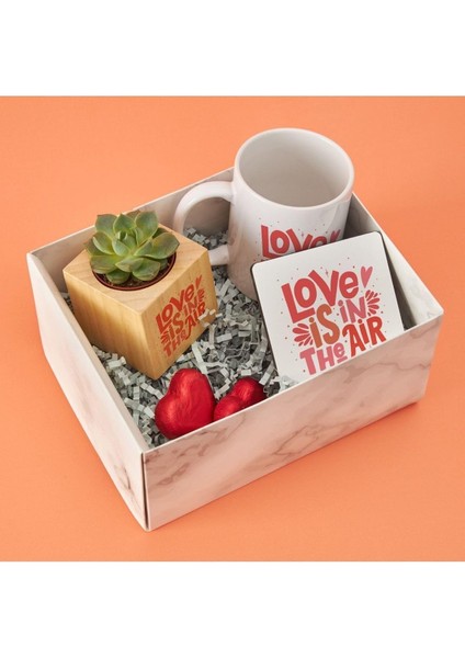 Tasarımlı Aşk Hediye Kutusu