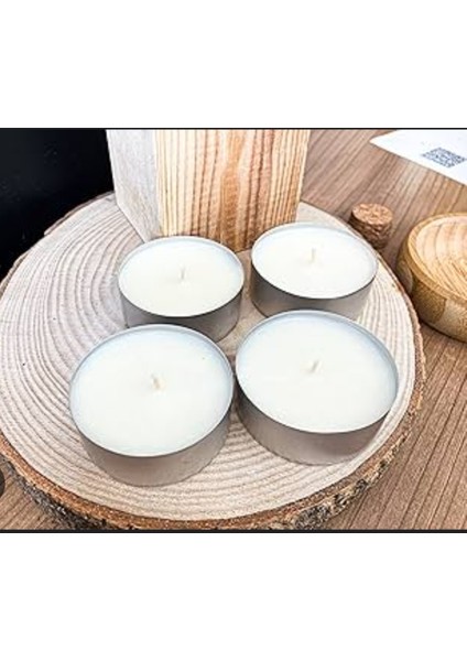 10'lu Tealight Beyaz 11 Gr.