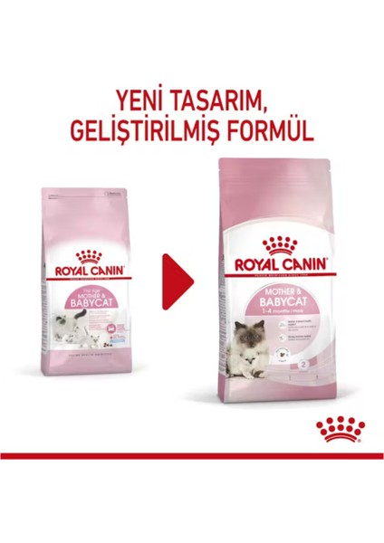 Mother&BabyCat Gebe/Laktasyondaki Anne ve Yavru Kedi için Kuru Kedi Maması 400g