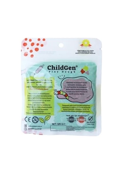 Oyun Hamuru - Yeşil -Vakumlu Kartuş Paket - (Ecopack- ) modelleri