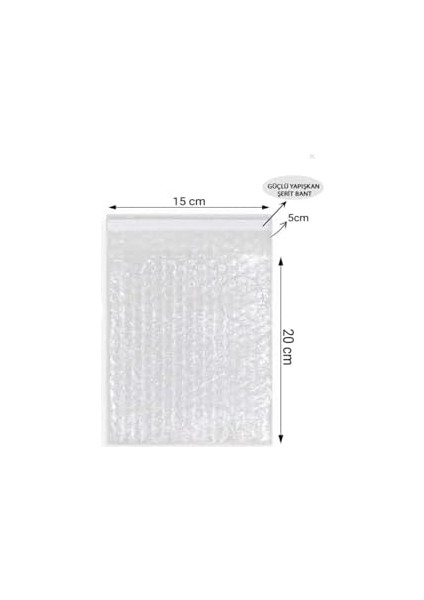 Balonlu Torba 15X20 +5 (25 Adet) Baloncuklu Torba fiyatları