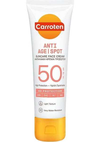 Carroten Yüz Kremi Anti-Age SPF50 50ML