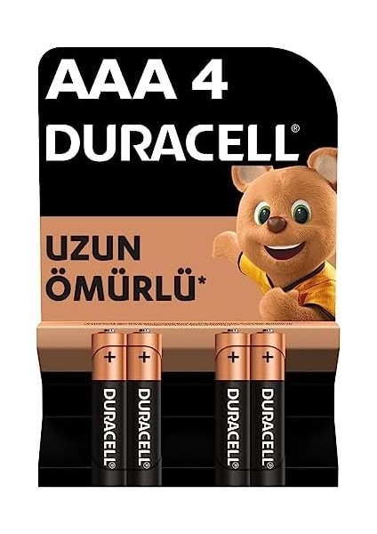 Aaa Alkalin Ince Kalem Pil (4&apos;lü Paket) 1,5 V LR03/MN2400 modelleri