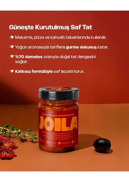 Güneşte Kurutulmuş Domates Sosu - 250gr fiyatları