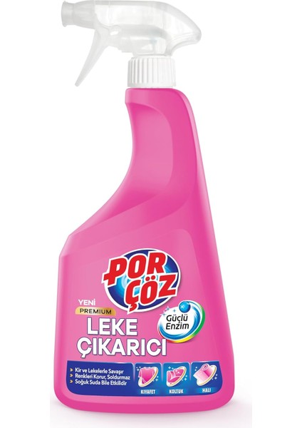 Porçöz Leke Çıkarıcı Sprey Premium 750 ml fiyatları