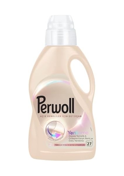 Perwoll Açık Renkliler Sıvı Çamaşır Detarjanı 1.485 Litre, 1.5l modelleri