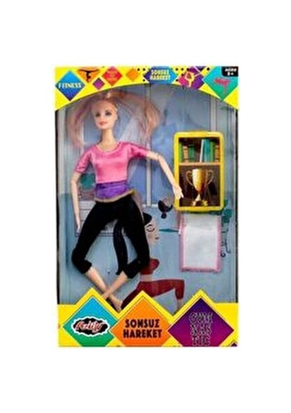 Oydaş Anlily Sonsuz Hareket Jimnastikçi Bebek Kız Çocuklar İçin Renkli Spor Kıyafetli modelleri