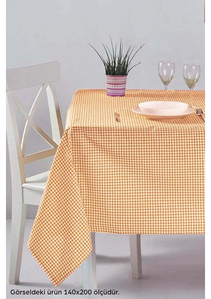 Turuncu Masa Örtüsü, Sofra Bezi, Piknik Örtüsü